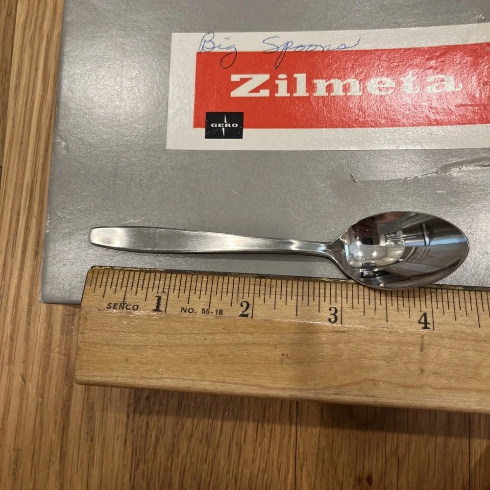 Gero Roestvrij ZILMETA Set Knives, Spoons, Small Spoons, Forks 6 Each 24 Pieces